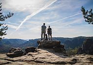 Goldsteinaussicht im Nationalpark Sächsische Schweiz