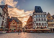 Abendstimmung Trier, Abendstimmung am Hauptmarkt Trier, Moselromantik 2027.