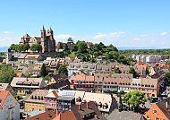 Breisach am Rhein mit St. Stephansmünster, idyllische Stadtansicht.