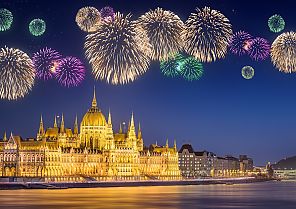 Silvesterzauber auf der Donau