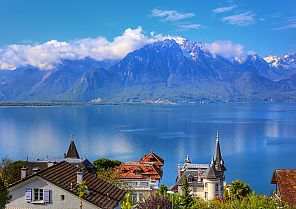 Montreux - Herbstgenüsse am Genfer See