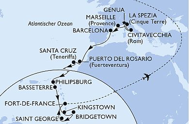 Reiseroute
