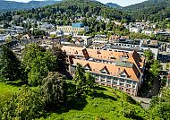 Luftansicht, Luftansicht des LikeStay Premium Hotels in Baden-Baden.