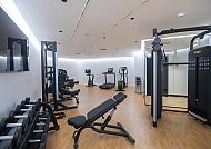 Modernes Fitnessstudio im Hotel JS Palma Plaza